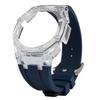 Для Casio G-SHOCK GA-2100 Модифицированный корпус ремешка Ледяной Прозрачный Желе ПК корпус Смоляной ремешок GA2100 часы персональные аксессуары