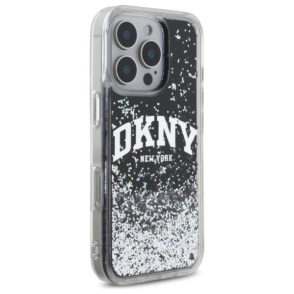 Dkny Dkhcp16Xlbnaek Iphone 16 Pro Max    6.9 Czarny/Black Hardcase Liquid Glitter Arch Logo