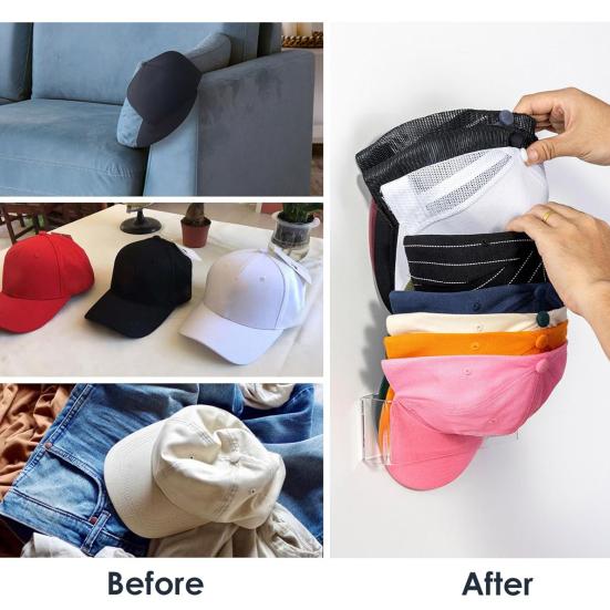 Купольная вешалка для шляп, прочная, выдерживает большие нагрузки, простая установка, вертикальная вешалка для хранения, держатель для бейсболки