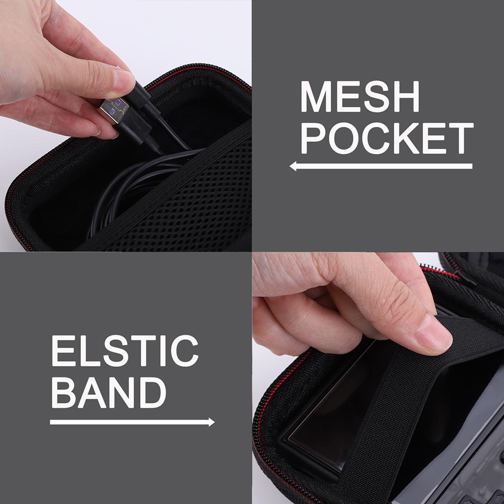 EVA Protective Case for Miyoo Mini Plus for Anbernic RG35XX H RG556 Rg35xxsp R36S Handheld Game Console Portable Storage Bag