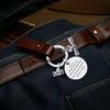 Class of 2025 Graduation Keychain Stainless Steel Engraved Inspirational Message Keyring