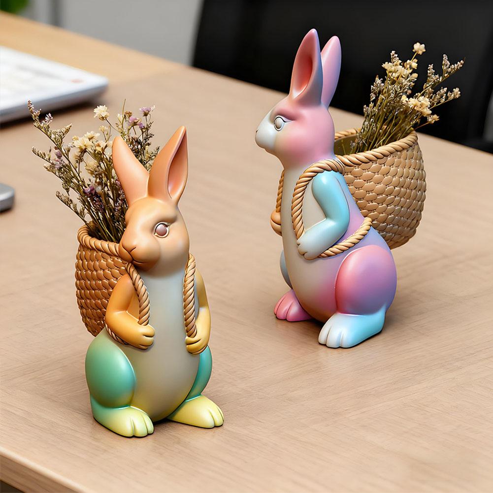Креативная силиконовая форма Пасхальный кролик DIY 3D форма для выпечки Форма для поделок Форма для свечей Кролик для гипса Ароматерапии