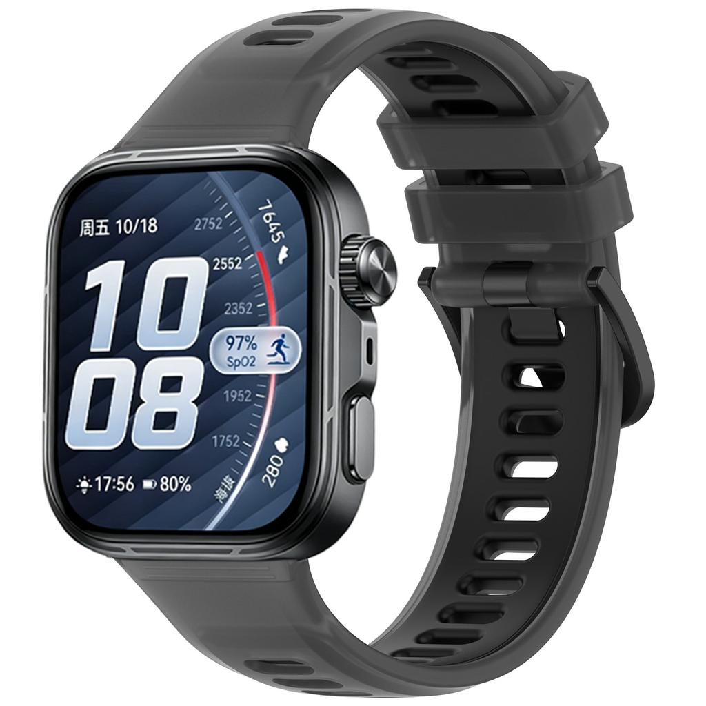 Силиконовый ремешок для Huawei Watch Fit 5 4 3 Спортивный полупрозрачный желе Регулируемый браслет для Huawei Watch Fit 5 Pro Fit 4 Pro