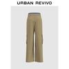 UR Women's Plaid Cargo Wide-Leg Pants