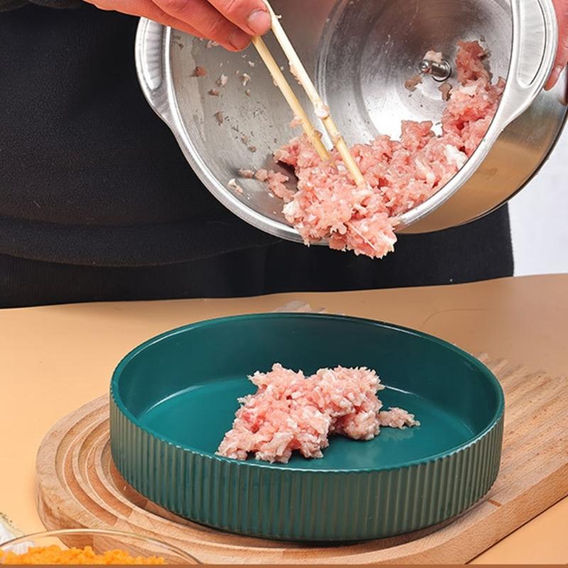 Электрическая мясорубка 5 л из нержавеющей стали, кухонный комбайн, многофункциональная овощерезка для кухни с нескользящей основой