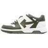 Out of Office Khaki White Men Sneakers Green OMIA189S23LEA001-5901