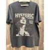 Hysteric Glamour Футболка Super Sweet Times Мужская Винтажная с Графикой Девушки Ретро Уличная Одежда Поп-арт Принт Короткий Рукав Повседневный Топ