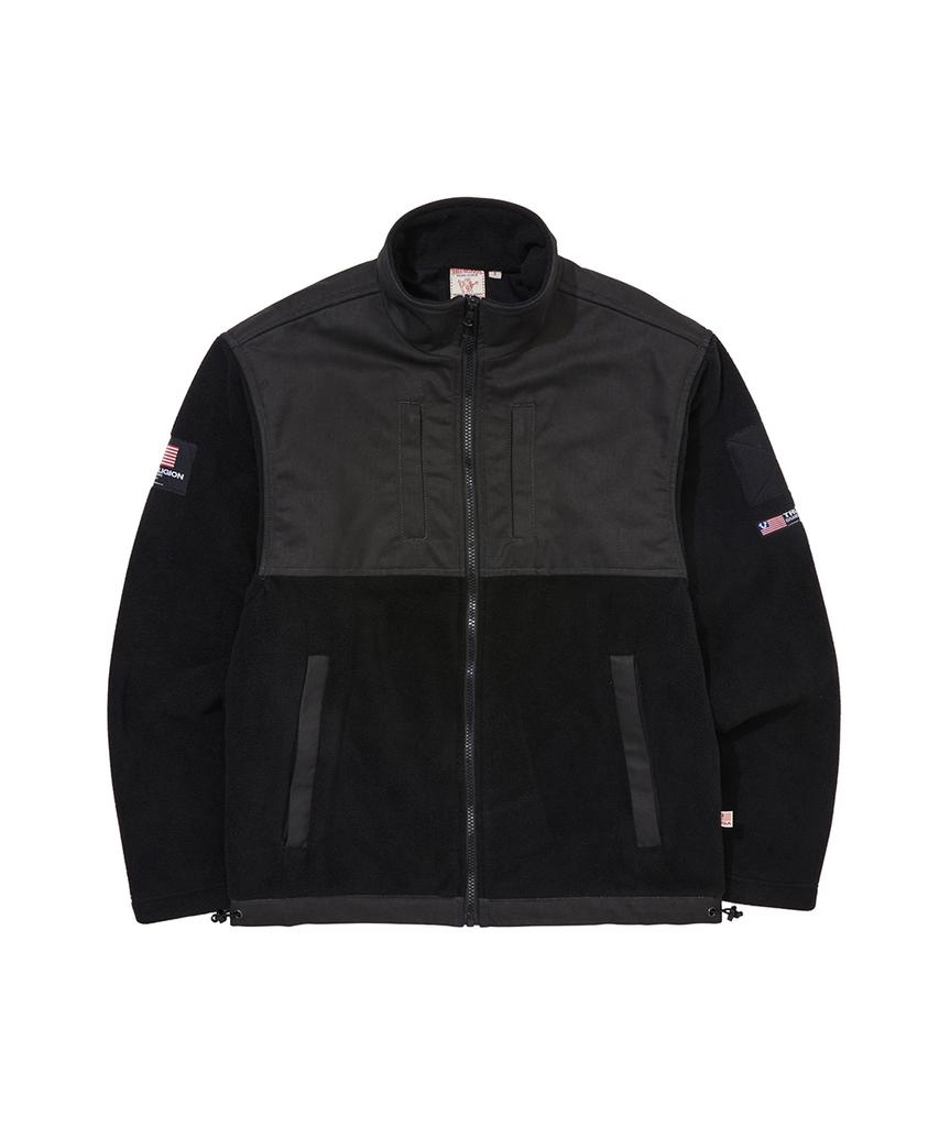 Флисовая куртка Truereligion Sof Block_Черная