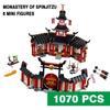 Monastery of Spinjitzu Model Building Blocks Bricks Educational Kids Christmas Birthday Toy Gift Compatible