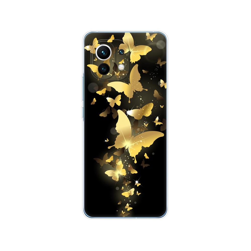 Чехол для телефона xiaomi Mi 11/Mi 11 Lite 5G NE 4G/Mi 11i/Mi 11 Ultra, задняя крышка для телефона xiaomi 11 i 11Lite Xiomi Mi11, силиконовый ТПУ