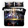 3D Игра Undertale Санс Коллекция Постельного Белья Декор Спальни Высокое Качество Пододеяльник Домашний Текстиль Чехол на Одеяло Для Мальчика Девочки Детские Подарки