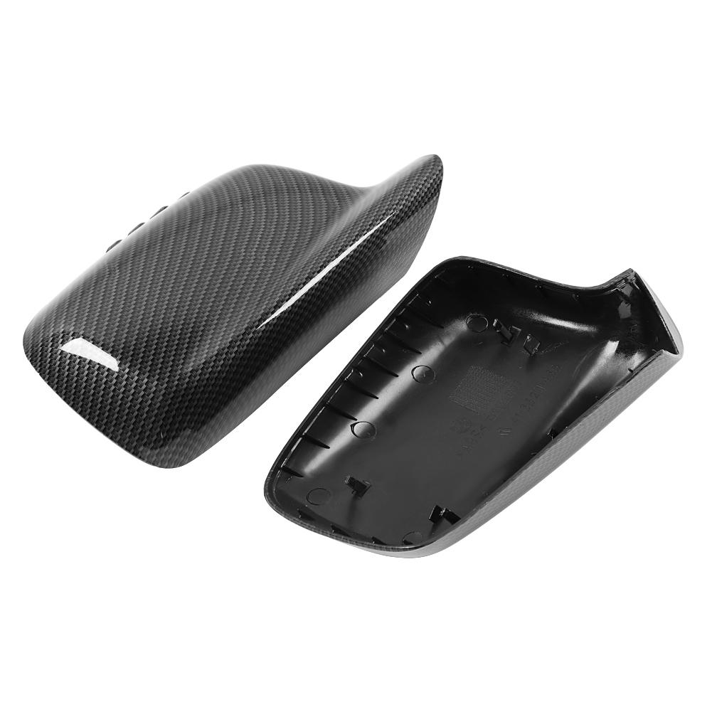 2pcs Rearview Wing Mirror Cover Housing for 3 Series E46 7 Series E66
