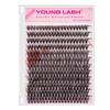 DIY C Curl False Eyelashes 8-16mm Eyelashes Extensions Individual Cluster Eyelashes  Cosplay Party