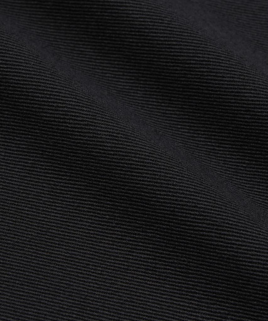 EXCONTAINER Daily Curved Cotton Pants (Black)
