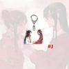 Hua Cheng Bag Pendant Key Ring Holder Tian Guan Ci Fu Key Rings Keychain Heaven Officials Blessing