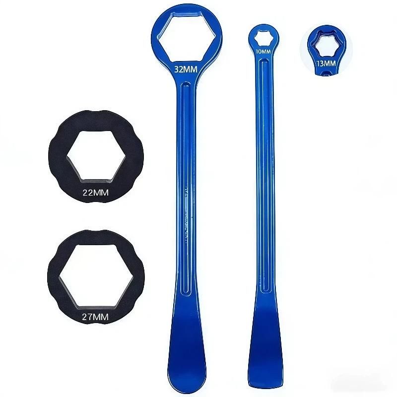 Motorcycle Tire Spoon Levers CNC Aluminum Dirt Bike Tire Remover Tool Portable Tire Changing Kit for Off-Road Repair