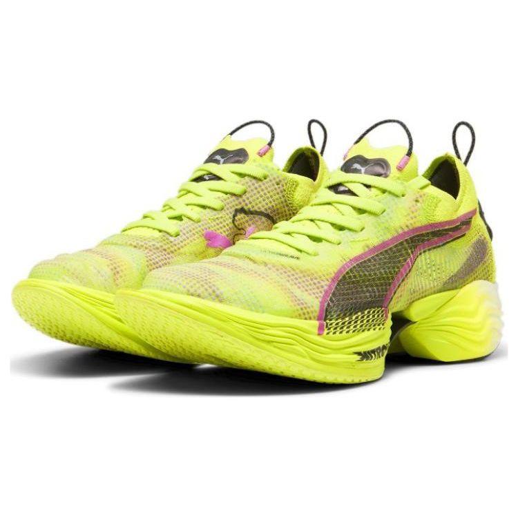 Puma Fast-R Nitro Elite 2 Lime Pow Poison Pink Women Sneakers Green Black 309829-01