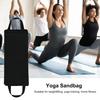 Спортивная сумка с песком для йоги с регулируемыми гирями с двойной ручкой, без наполнения, сверхпрочная спортивная тренировочная сумка для тяжелой атлетики, фитнеса, с песком для тощих ног