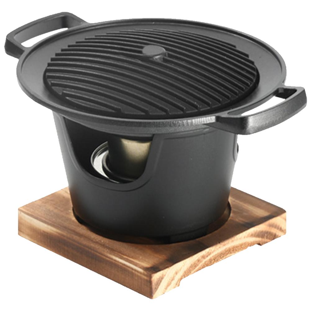 Мини-барбекю, спиртовая печь, гриль-барбекю, съемная японская одноместная духовка, уличная плита для барбекю, переносная мини-печь для барбекю