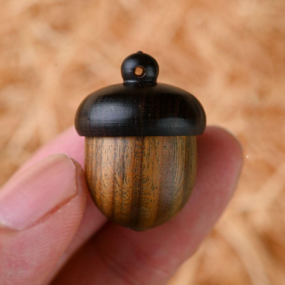 Granule Storage Box Medicine Pill Box Mini Sandalwood Rescue Pill Case Medicine Tablet Container