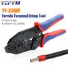 Crimping Tool YF-35WF for Sleeves Ferrule Terminals Crimpers AWG 10-2 (6-35mm²)