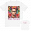 Viva La Vida Фрида Кало Футболка Вдохновленная Фридой Кало для Расширения Прав Женщин Футболка Harajuku Оверсайз Графические Футболки Винтажные Топы