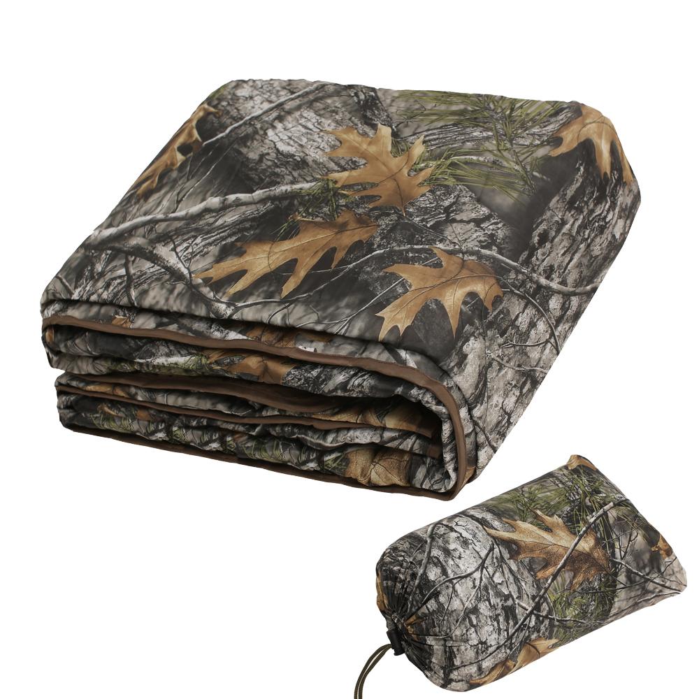 Kylebooker Камуфляжное одеяло для кемпинга, одеяло для пикника, уличное одеяло, пляжное одеяло — пухлое, компактное, легкое и теплое