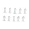 10pcs Hearing Amplifier Dome Silicone Ear Tip Earplug Replacement Accessory for BTE Hearing