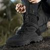 Men Tactical Boots Lace Up Military Army Boot Unisex Work Hiking Shoe Desert Waterproof Brand Climbing Shoe Male Ankle Size Plus