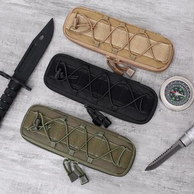 Военный вентилятор, тактическая сумка для аксессуаров MOLLE, набор ножей, уличное тактическое оборудование, мини-набор инструментов, сумка для ножей для выживания
