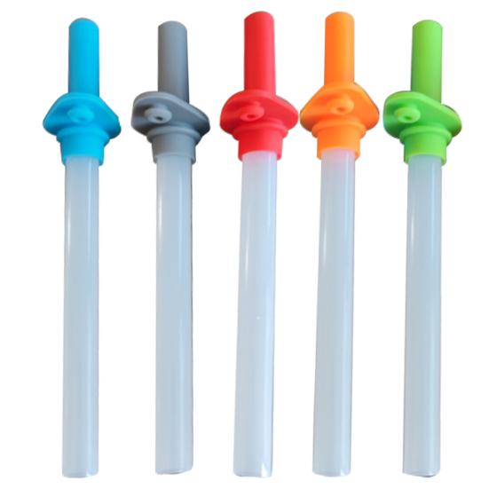 Замена соломы для бутылки с водой для чашки Zak, не содержит бисфенола-А, легко чистится, прикусывающий клапан, аксессуары для соломинок для питья