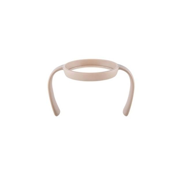 Moyoum PPSU 360-degree All-in-one Straw Cup Accessory Set, Beige (handle), Transparent (straw), 1 Set