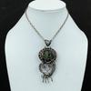 Подвеска Ocean Jasper, подвеска из медной проволоки, стильная подвеска, медное ювелирное изделие, подвеска из драгоценного камня, ювелирное изделие ручной работы, обмотанное проволокой, подарок для нее