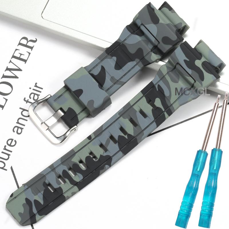 Resin Strap For Casio GW9300 GW-9300 RANGEMAN Men's TPU Replacement Band G-9300 Sport Waterproof Bracelet