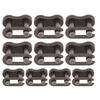 10Pcs Easy Installation 25H Chain Master Link Split Roller Chain Connecting Links Electric Scooter