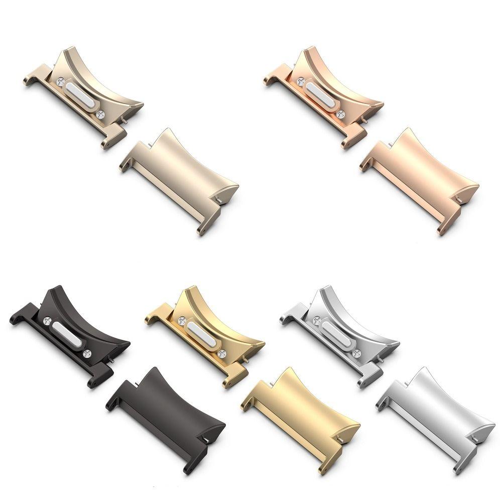 2Pcs Watchband Watchband Connector Wristband Wristband Adapter for Samsung Galaxy Watch 6/6 Classic