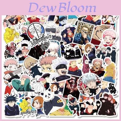 100 шт. Яркие Аниме Стикеры Jujutsu Kaisen Идеально Подходят Для Ноутбуков И Скейтбордов