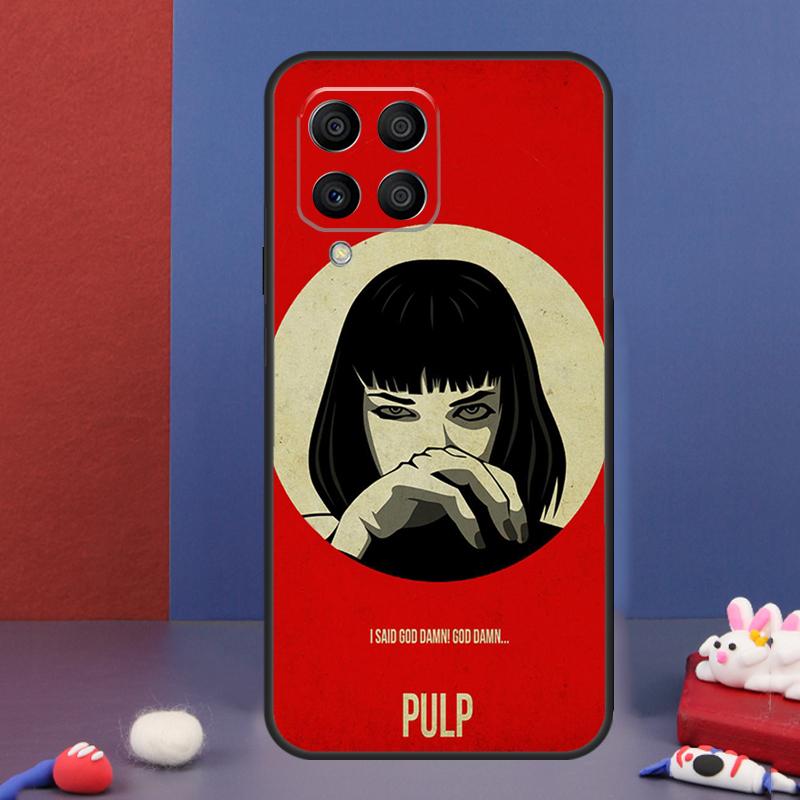 Pulp Fiction Movie Poster Case For Samsung Galaxy M34 M14 M54 M13 M15 M36 M55 M35 M56 M16 M31 M11 M53 M12 M32 M52 M06