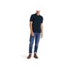 Timberland Casual Sport Single Bead Short Sleeve Polo Shirt Men Polo Shirts Deep-Sapphire-Blue A24H2-433