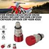 M5 0.8MM Воздушный клапан сброса воздуха для вилки HONDA CR125 CR150 CR250 CR500 CRF230F CRF250R CRF250X CRF450R CRF450X CRF 450R 450X