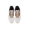 Li Ning 001 Btc низкие кроссовки для скейтбординга мужские белые коричневые AGCS103-5