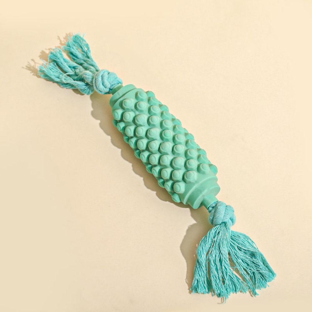 Прочная жевательная игрушка для собак из латекса со пищалкой - Прорезыватель, молярная, интерактивная игрушка для щенков, собак малых и средних пород,