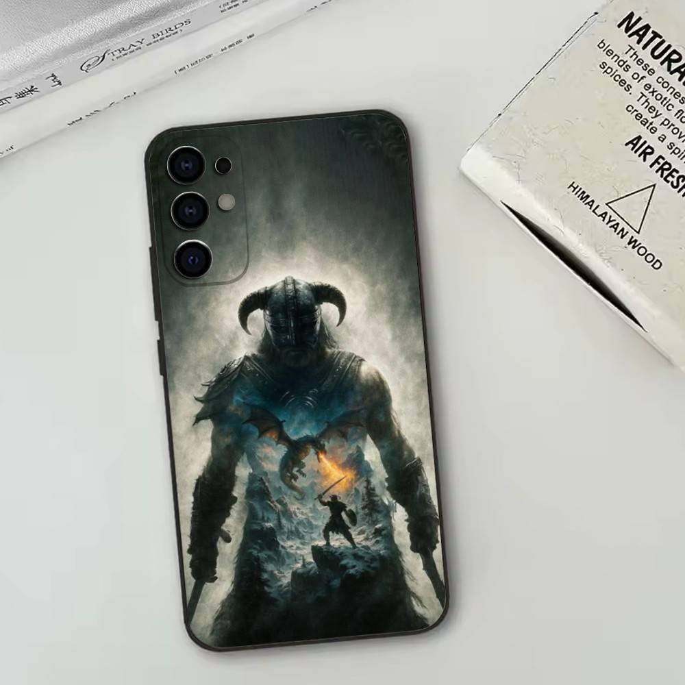 Dragonborn Phone Case For Samsung S25,S24,S21,S22,S23,S30,Ultra,S20,Plus,Fe,Soft Silicone Black Cover