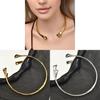 Spanish Openclosure Chain Collar Jewelry With Gold Silver Finish For Womens Accessories