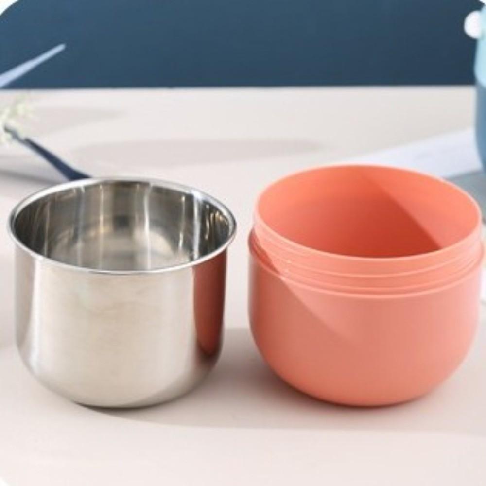 600ml Insulated Soup Cup Dopamine Thermos Containers Portable Stainless Steel Lunch Box  for Kids