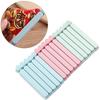 5Pcs Good Quality Home Candy Color Plastic Sealing Clamp Kitchen Tool Snack Bag Sealer Food Clips
