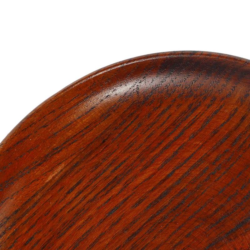 Повышение! Столовые приборы бытовые гладкие деревянные тарелки для хлеба поднос кухонные принадлежности тарелка для приправ круглая