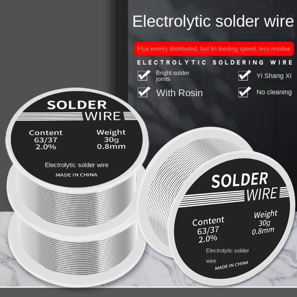 Сварочная проволока высокой чистоты Точечная пайка с низким расплавлением Оловянная проволока Припойная проволока Электрический паяльник