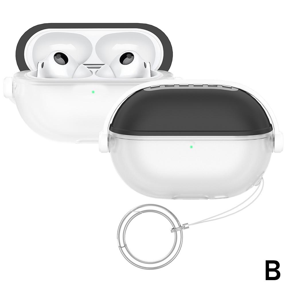 Для Huawei Freebudspro4/pro3 универсальный силиконовый чехол для беспроводных наушников, защитный чехол от падения с брелком Hoo