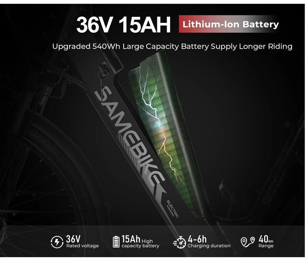 EU Hot Sale 26 Inch City Ebike 36V500D Fast Speed 15AH Lady City Electric Bicycle with Rear Carrier